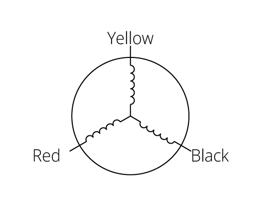 Wire color diagram